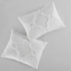 Kirklands Home Comforters|Geometric Full/Queen 3-pc. Comforter Set White