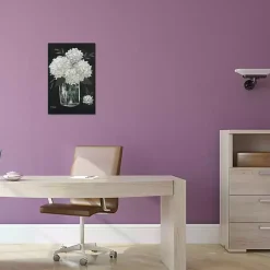 Kirklands Home Canvas Art|White Hydrangeas Canvas Art Print