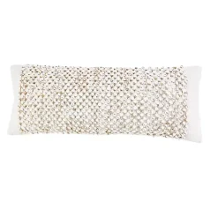 Discount Jute Hand Knotted Lumbar Pillow Pillows
