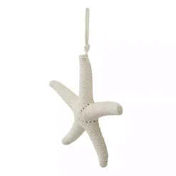 Kirklands Home Wall Plaques|Jute Starfish Wall Plaque White