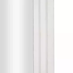 Kirklands Home Decorative Mirrors|White Layered Frame Oblong Wall Mirror