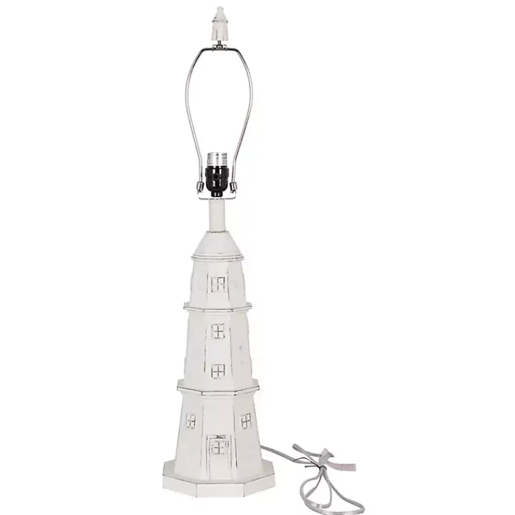 Kirklands Home Table Lamps|Lighthouse Table Lamp White