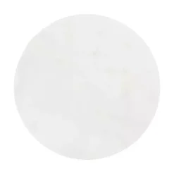 Kirklands Home Accent & End Tables|White Marble Nesting Accent Tables, Set of 2 Black