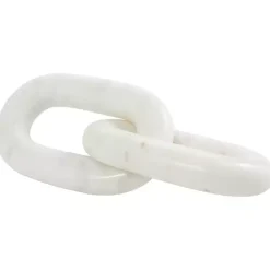 Hot Marble 2-Link Chain Sculpture Statues & Figurines