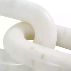 Hot Marble 2-Link Chain Sculpture Statues & Figurines