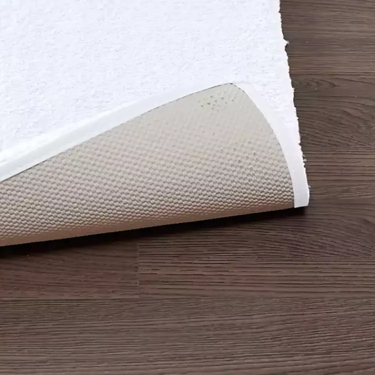 Kirklands Home Bathroom Rugs|Marshmallow Contour Bath Mat, 24 in. White