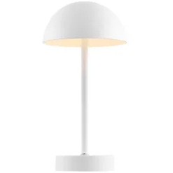 Kirklands Home Table Lamps|Metal Rechargeable Table Lamp White
