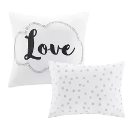 Kirklands Home Comforters|White Metallic 5-pc. Full/Queen Comforter Set
