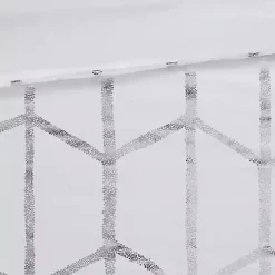 Kirklands Home Comforters|White Metallic 4-pc. Twin/Twin XL Comforter Set