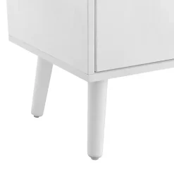 Kirklands Home Cabinets & Sideboards|Mid-Century Modern Cubby Cabinet White
