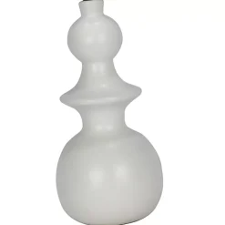 Kirklands Home Table Lamps|White Modern Spindle Table Lamp Ivory