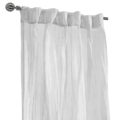 Kirklands Home Curtains & Drapes|Paloma Curtain Panel, 95 in. White