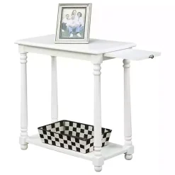 Kirklands Home Accent & End Tables|Regent Wood Accent Table White