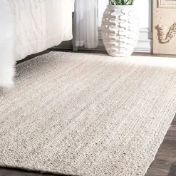 Kirklands Home Area Rugs|Reno Woven Area Rug, 3x5 White