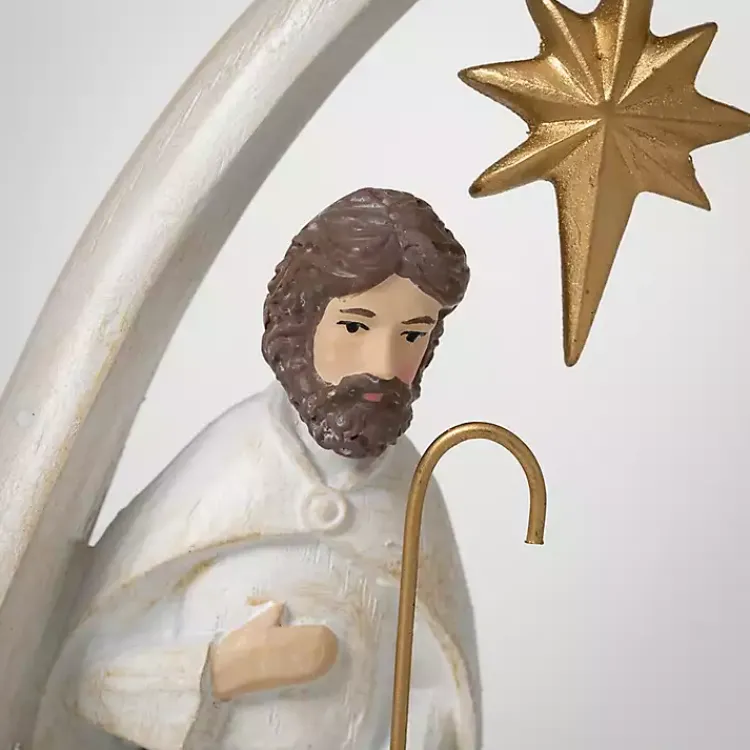 Sale Resin Holy Family Nativity Scene Christmas Decorations