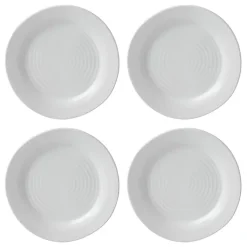 Kirklands Home Dinnerware|Ridge 12-pc. Stoneware Dinnerware Set White
