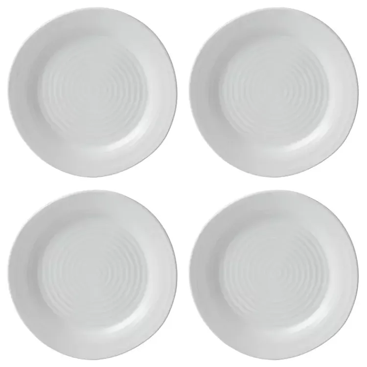 Kirklands Home Dinnerware|Ridge 12-pc. Stoneware Dinnerware Set White