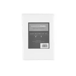 Kirklands Home Bed Sheets|Satin Standard 2-pc. Pillow Case Set White