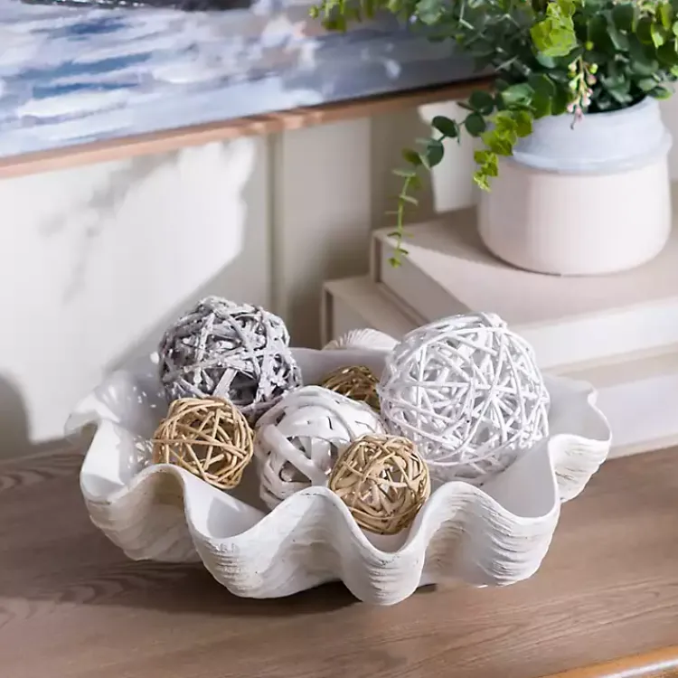 Seashell Shaped Bowl Decorative Bowls & Jars