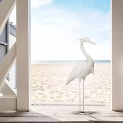 Sale Standing Egret Statue, 18 in. Statues & Figurines