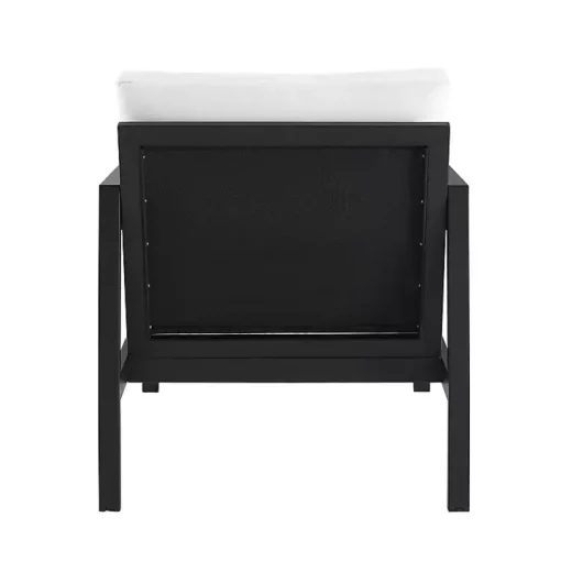 Kirklands Home Outdoor Seating|White Sunbrella Cushions Holland Outdoor Chair