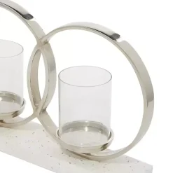 Hot White Terrazzo Candle Holder Runner Candle Holders