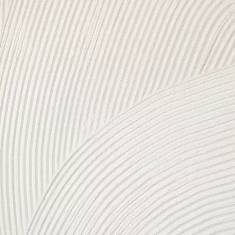 Kirklands Home Canvas Art|Textured Abstract Framed Canvas Art Print White