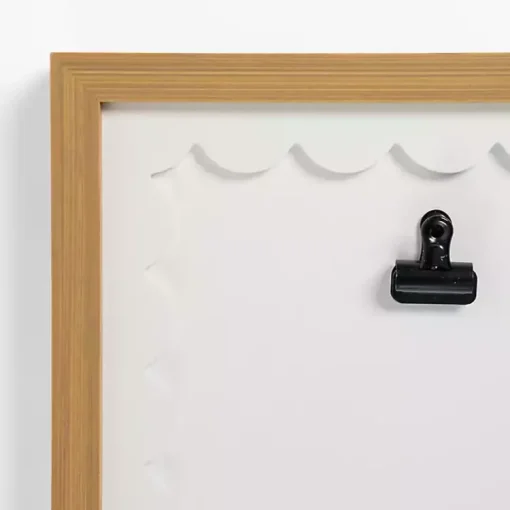 Hot White Three Clip Scalloped Collage Picture Frame Collage Frames