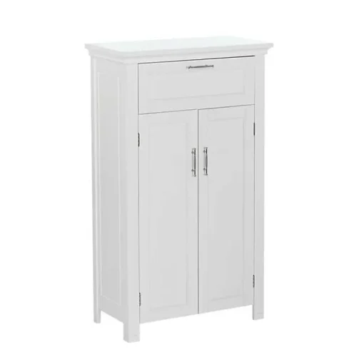 Kirklands Home Cabinets & Sideboards|Two-Door Top Shelf Cabinet White
