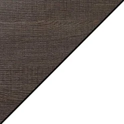 Kirklands Home Coffee Tables|White Two-Tone Geometric Sides Square Coffee Table