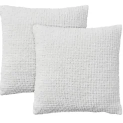 Online Waffle Knit Chenille Throw Pillows, Set of 2 Pillows
