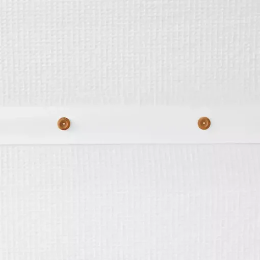 Kirklands Home Shower Curtains|Waffle Weave Cotton Shower Curtain White