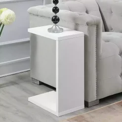 Kirklands Home Accent & End Tables|Wakefield C-Table White