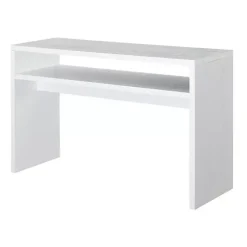 Kirklands Home Console Tables|Wakefield Tiered Console Table White