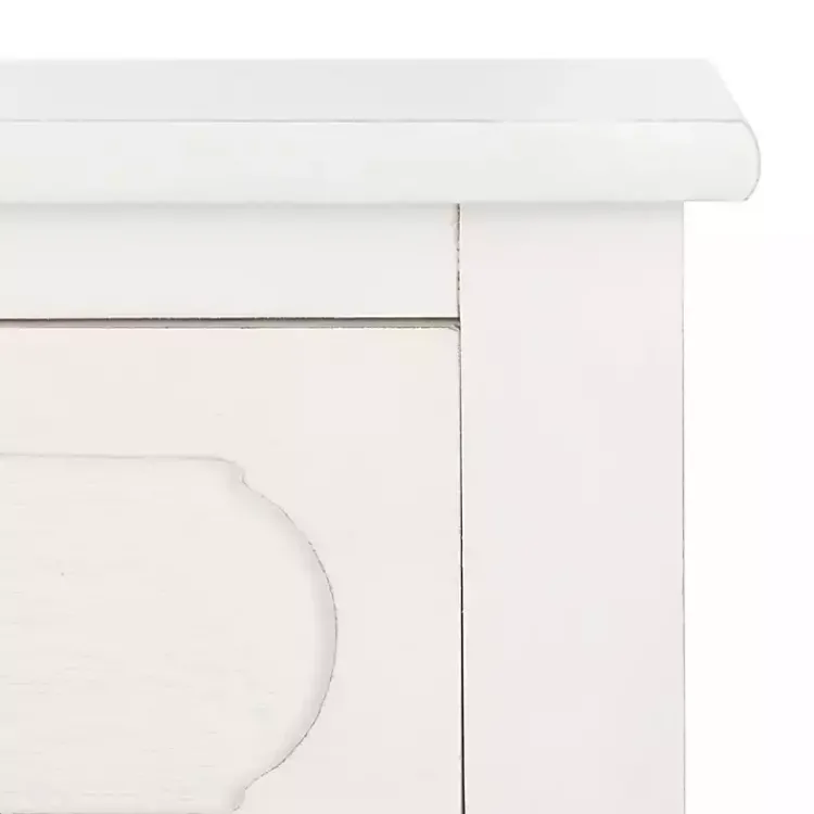 Kirklands Home Console Tables|Wood Allura Console Table White