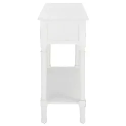 Kirklands Home Console Tables|Wood Allura Console Table White