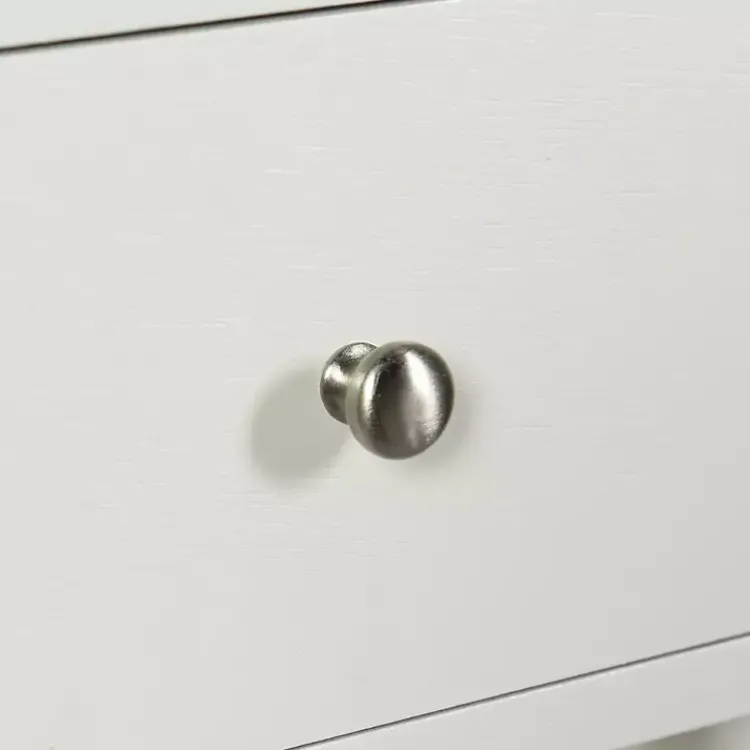 Kirklands Home Accent & End Tables|Wood 1-Drawer Arthur Accent Table White