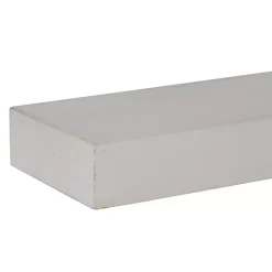 Kirklands Home Shelves|Wood Floating Shelves, Set of 3 White