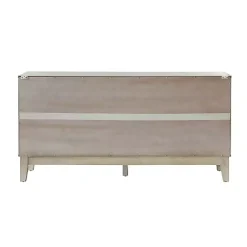 Kirklands Home Cabinets & Sideboards|Wood Geometric 4-Door Cabinet White