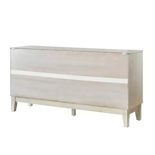 Kirklands Home Cabinets & Sideboards|Wood Geometric 4-Door Cabinet White