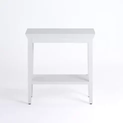 Kirklands Home Accent & End Tables|Wood Marlee Side Table White