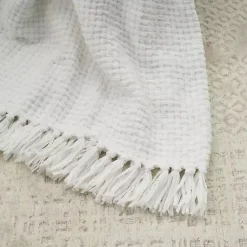 Best Woven Waffle Knit Chenille Throw Blankets & Throws