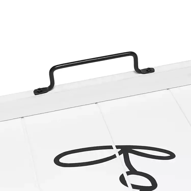 Clearance Whitewash Family Wooden Tray Decorative Trays