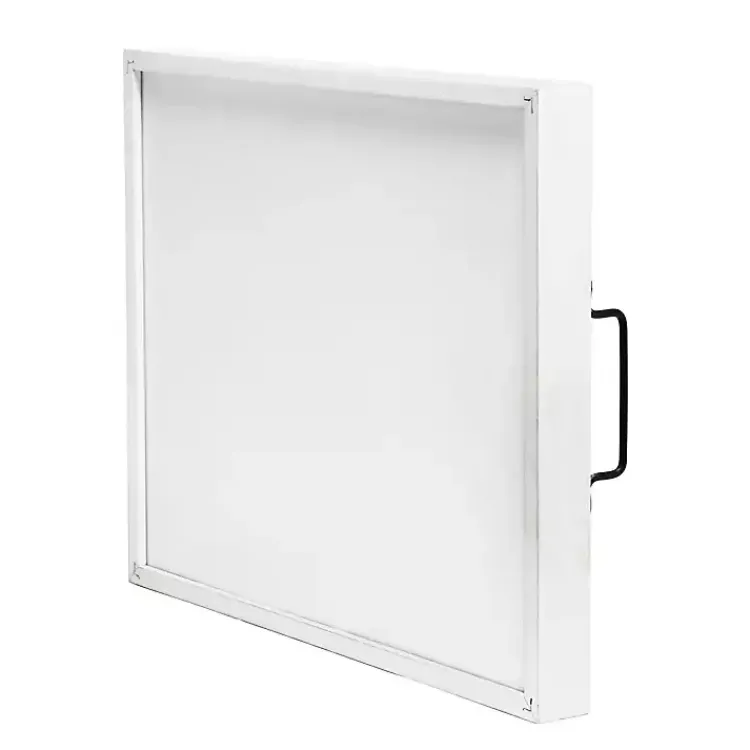 Clearance Whitewash Family Wooden Tray Decorative Trays