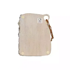 Kirklands Home Serving & Entertaining|Whitewashed Live Edge Wooden Cutting Board