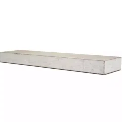 Kirklands Home Shelves|Whitewashed Wood Floating Shelf, 36 in.