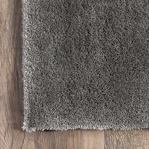 Kirklands Home Area Rugs|Whitlow Charcoal Shag Washable Area Rug, 8x10 Gray