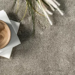 Kirklands Home Area Rugs|Whitlow Shag Washable Area Rug, 6x9 Gray