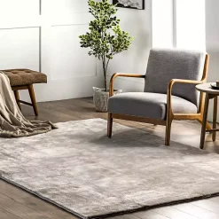 Kirklands Home Area Rugs|Whitlow Shag Washable Area Rug, 8x10 Gray