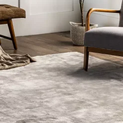 Kirklands Home Area Rugs|Whitlow Shag Washable Area Rug, 8x10 Gray